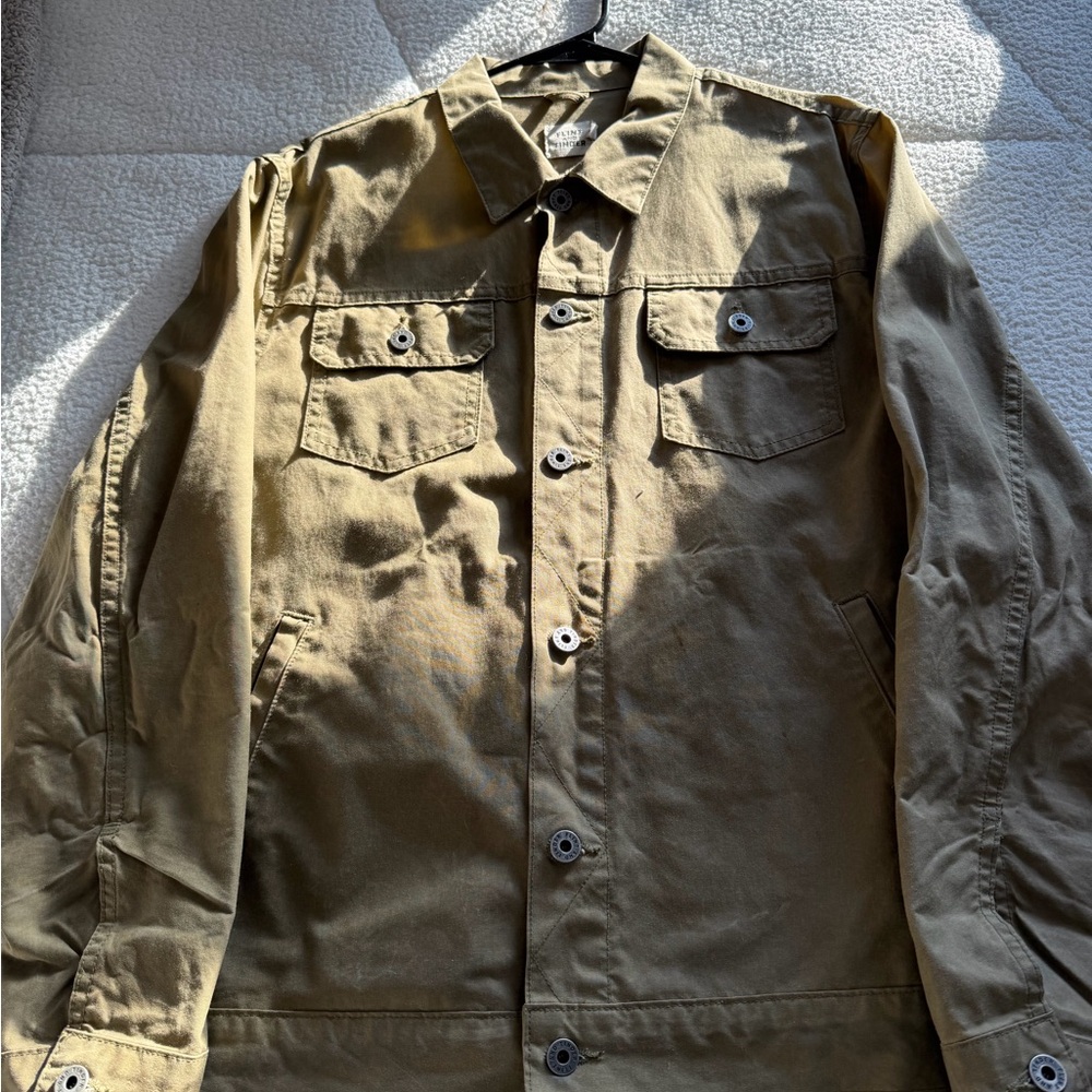 Mens Flint and Tinder Medium Unlined Waxed Jacket